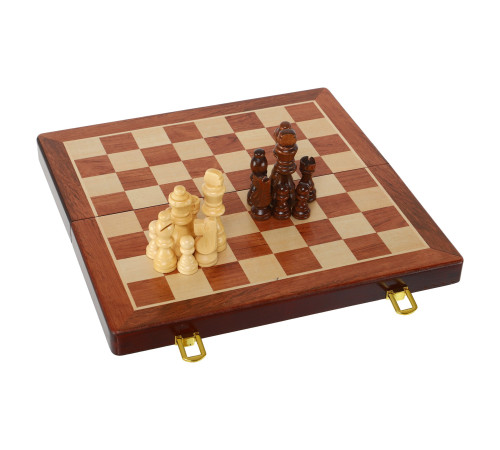 Шахматы настольная игра деревянные Xinliye размер 32x32х2,5 см