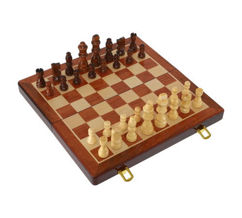 Шахматы настольная игра деревянные Xinliye размер 32x32х2,5 см