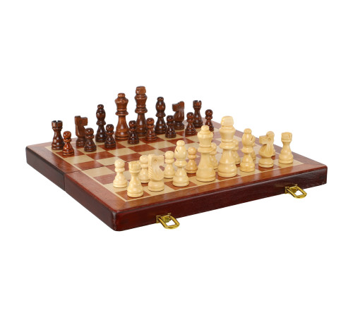 Шахматы настольная игра деревянные Xinliye размер 32x32х2,5 см