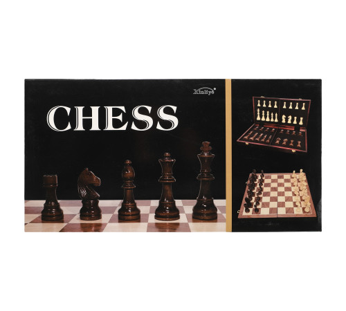 Шахматы настольная игра деревянные Xinliye размер 42x42х3 см