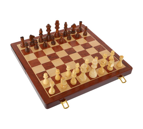 Шахматы настольная игра деревянные Xinliye размер 42x42х3 см