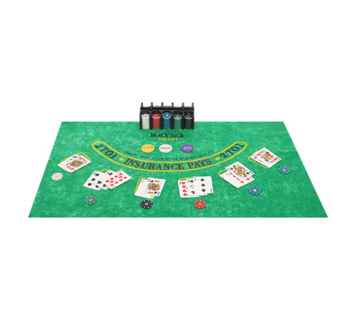 Набір для покеру в металевій коробці Home Casino Poker set SP-Sport 200 фішок