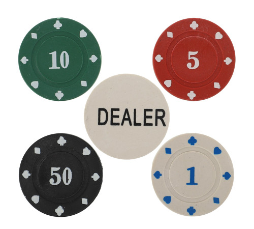 Набір для покеру в металевій коробці Professional Poker chips SP-Sport 80 фішок