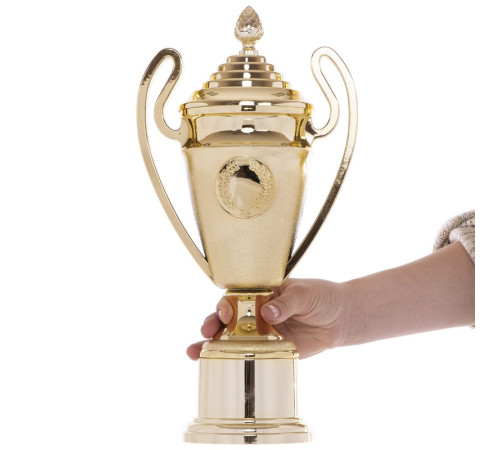 Кубок спортивний нагородний SP-Sport Favourite висота 40см золотий