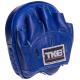 Міні-лапа боксерська зігнута тренувальна шкіра TOP KING Professional 16x15x5см 2штуки кольори в асортименті