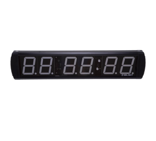 Таймер спортивний інтервальний для залу з пультом GYM TIMER Zelart 73x15,5x4см чорний