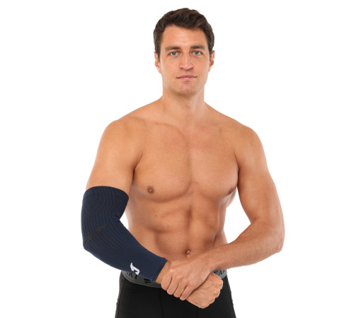 Рукав спортивний компресійний нарукавник Joma ARM WARMER розмір M-L 2шт темно-синій
