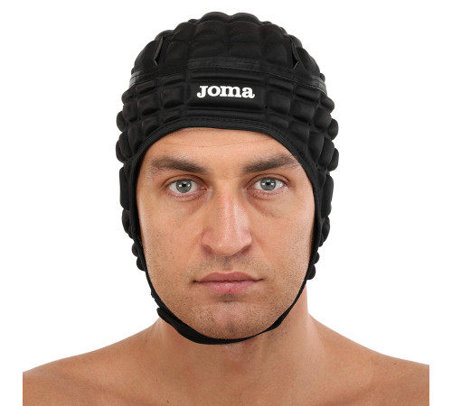 Шолом захисний м'який для гри в регбі Joma PROTECT M-L чорний