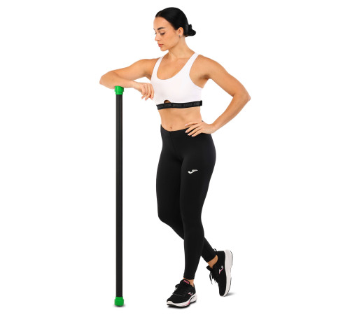 Бодибар Body Bar Zelart вес 8кг черный-зеленый