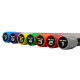 Бодибар Body Bar Zelart вес 5кг черный-желтый