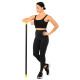 Бодибар Body Bar Zelart вес 5кг черный-желтый