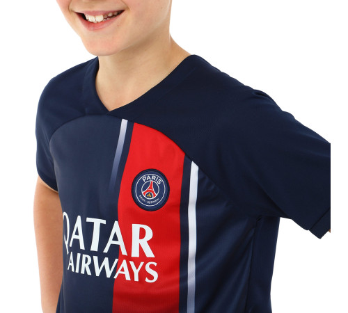 Форма футбольная детская с символикой футбольного клуба PSG домашняя 2024 SP-Sport 20-28 синий-красный