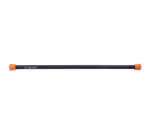 Бодибар Body Bar Zelart вес 8кг черный-оранжевый