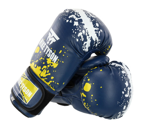 Рукавиці боксерські на липучці PVC MIKE TYSON 10-14унцій кольори в асортименті