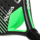 Ракетка для падел-тенісу Padel ODEAR LEGEND TEAR DROP чорний-зелений