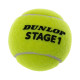 М'ячі для великого тенісу DUNLOP STAGE 1 GREEN 3шт салатовий