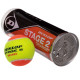 М'ячі для великого тенісу DUNLOP STAGE 2 ORANGE 3шт салатовий- помаранчевий