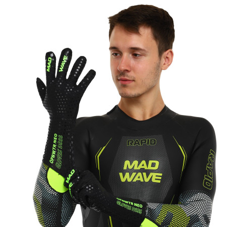 Рукавиці для дайвінгу MADWAVE DSSS XS-XXL чорний