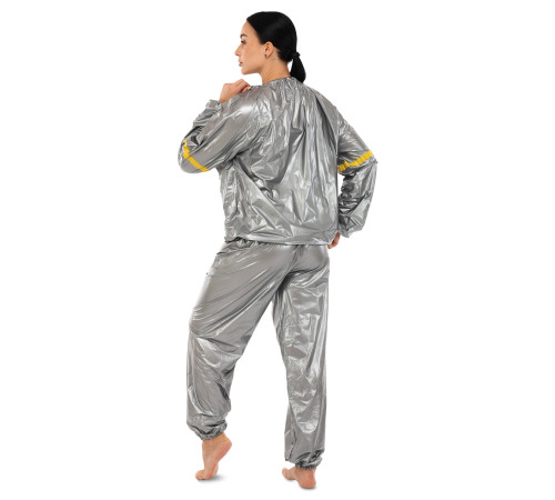 Костюм-сауна для схуднення SAUNA SUIT SIBOTE L-3XL сірий