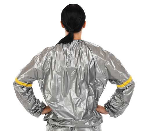 Костюм-сауна для схуднення SAUNA SUIT SIBOTE L-3XL сірий