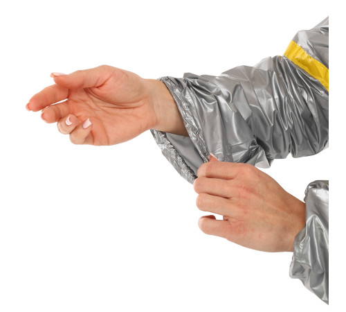 Костюм-сауна для схуднення SAUNA SUIT SIBOTE L-3XL сірий
