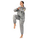 Костюм-сауна для схуднення SAUNA SUIT SIBOTE L-3XL сірий