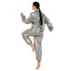 Костюм-сауна для схуднення SAUNA SUIT SIBOTE L-3XL сірий