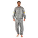 Костюм-сауна для схуднення SAUNA SUIT SIBOTE L-3XL сірий