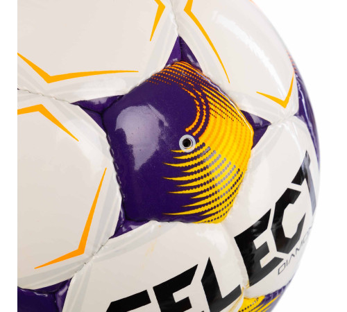 М'яч футбольний SELECT DIAMOND FIFA BASIC V26 №4 білий-помаранчевий