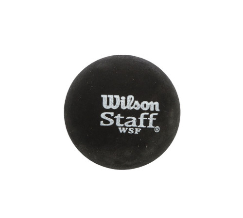 М'яч для сквошу WILSON STAFF SINGLE BL DOT 3шт чорний