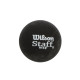 М'яч для сквошу WILSON STAFF SINGLE BL DOT 3шт чорний