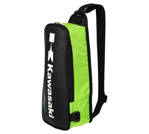 Мотосумка-слінг KAWASAKI SP-Sport 5л 42x15x7см салатовий-чорний