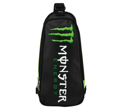 Мотосумка-слінг MONSTER 5л 42x15x7см салатовий-чорний