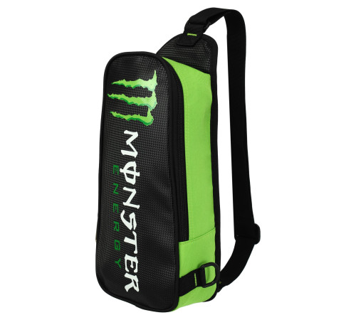 Мотосумка-слінг MONSTER 5л 42x15x7см салатовий-чорний