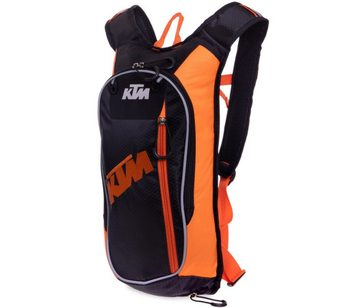 Моторюкзак с гидратором KTM 6л 49x16x8см черный-оранжевый
