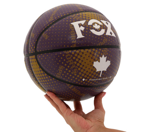 Мяч баскетбольный PU FOX COLORFUL STAR Indoor/Outdoor №7 цвета в ассортименте