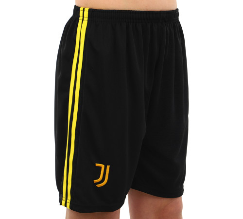 Форма футбольна дитяча із символікою футбольного клубу JUVENTUS домашня 2024 SP-Sport 20-28 чорний-білий