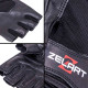Рукавиці спортивні шкіряні Zelart S-XXL чорний