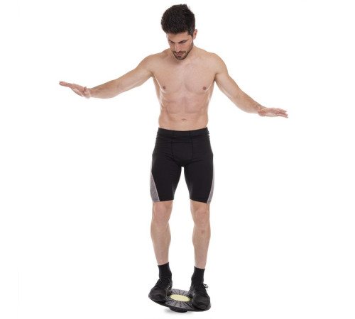 Диск балансувальний балансборд BALANCE BOARD Zelart 38х8см чорний-зелений
