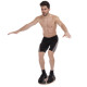Диск балансировочный балансборд деревянный WOOD BALANCE BOARD Zelart 39х7,5см черный
