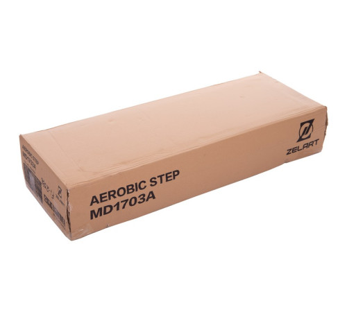 Степ-платформа для фітнесу та аеробіки 3 рівня висоти Zeart (MD1703A) 109x40x10-20см чорний-зелений