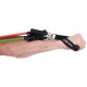 Еспандер багатофункціональний для фітнесу 5 джгутів Zelart Resistance Band в чехле різнокольоровий