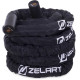 Канат для кросфіту в захисному рукаві Combat Battle Rope Zelart 12м чорній