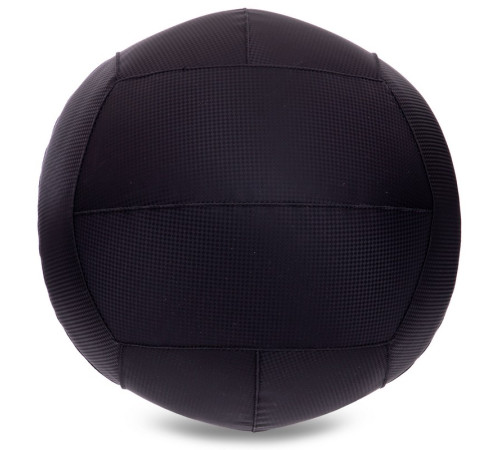 М'яч набивний медичний для кросфіту WALL BALL Zelart 3кг чорний