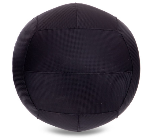 М'яч набивний медичний для кросфіту WALL BALL Zelart 5кг чорний