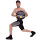 М'яч набивний медичний для кросфіту WALL BALL Zelart 5кг чорний