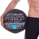 М'яч набивний медичний для кросфіту WALL BALL Zelart 7кг чорний
