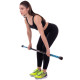 Бодибар Body Bar Zelart вес 4кг черный-голубой
