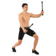 Канат беспроводной силовой тренажер 2в1 Cordless training battle rope SP-Sport черный