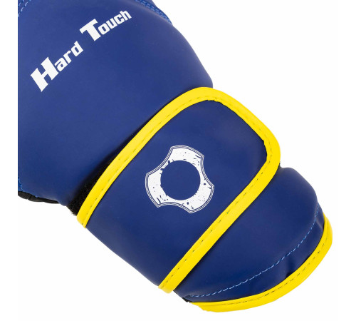 Рукавиці боксерські на липучці PU HARD TOUCH 10-14унцій кольори в асортименті